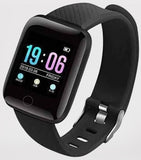 ID116 Plus Smart Fitness Tracker Color Screen Smartwatch